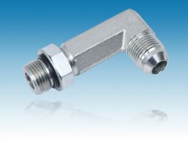 美制JIC螺紋37°加長(zhǎng)直角接頭 6801LL系列
