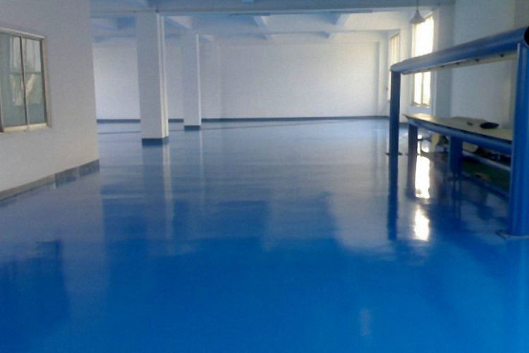 藍色環(huán)氧地坪