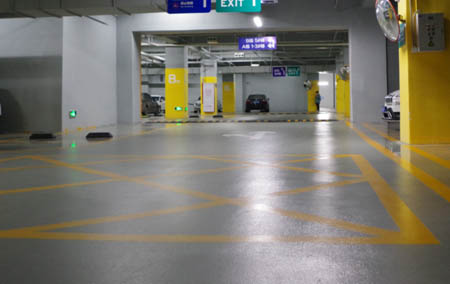 室外環氧地坪的縫隙要怎么處理？