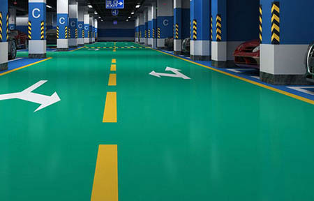 車庫環氧樹脂地坪的施工工藝及注意事項有哪些？